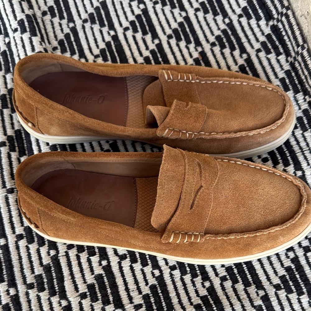 Johnnie-O Brown Malibu Loafers